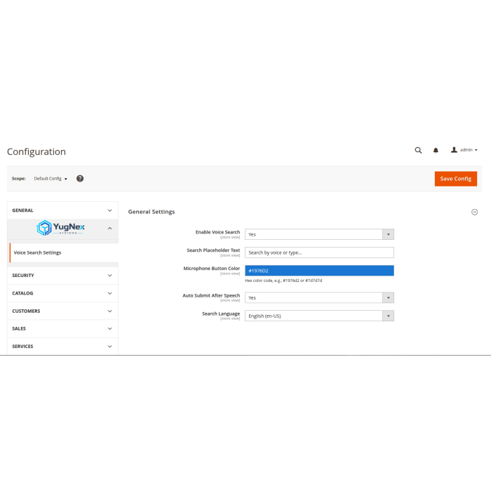 magento configuration